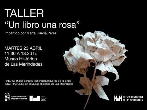TALLER 'Un libro una rosa' Impartido por Marta García Pérez
