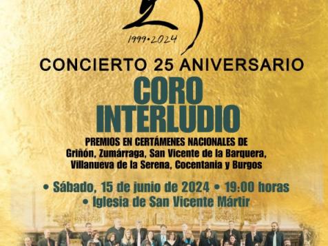 Concierto 25 Aniversario Coro Interludio