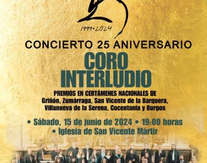 Concierto 25 Aniversario Coro Interludio